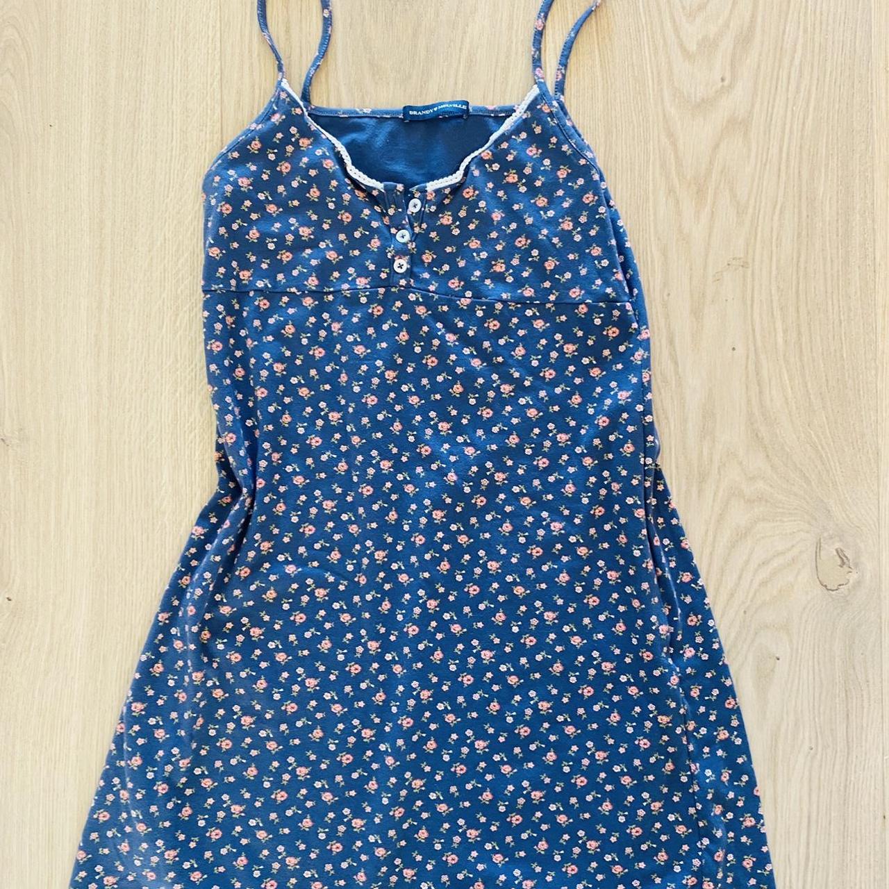 Brandy Melville blue cotton dress. Classic. One... Depop