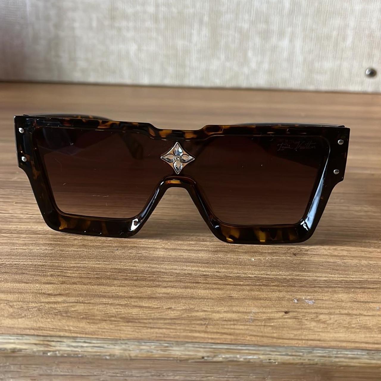 Louis Vuitton 1.1 Millionaires square sunglasses in - Depop