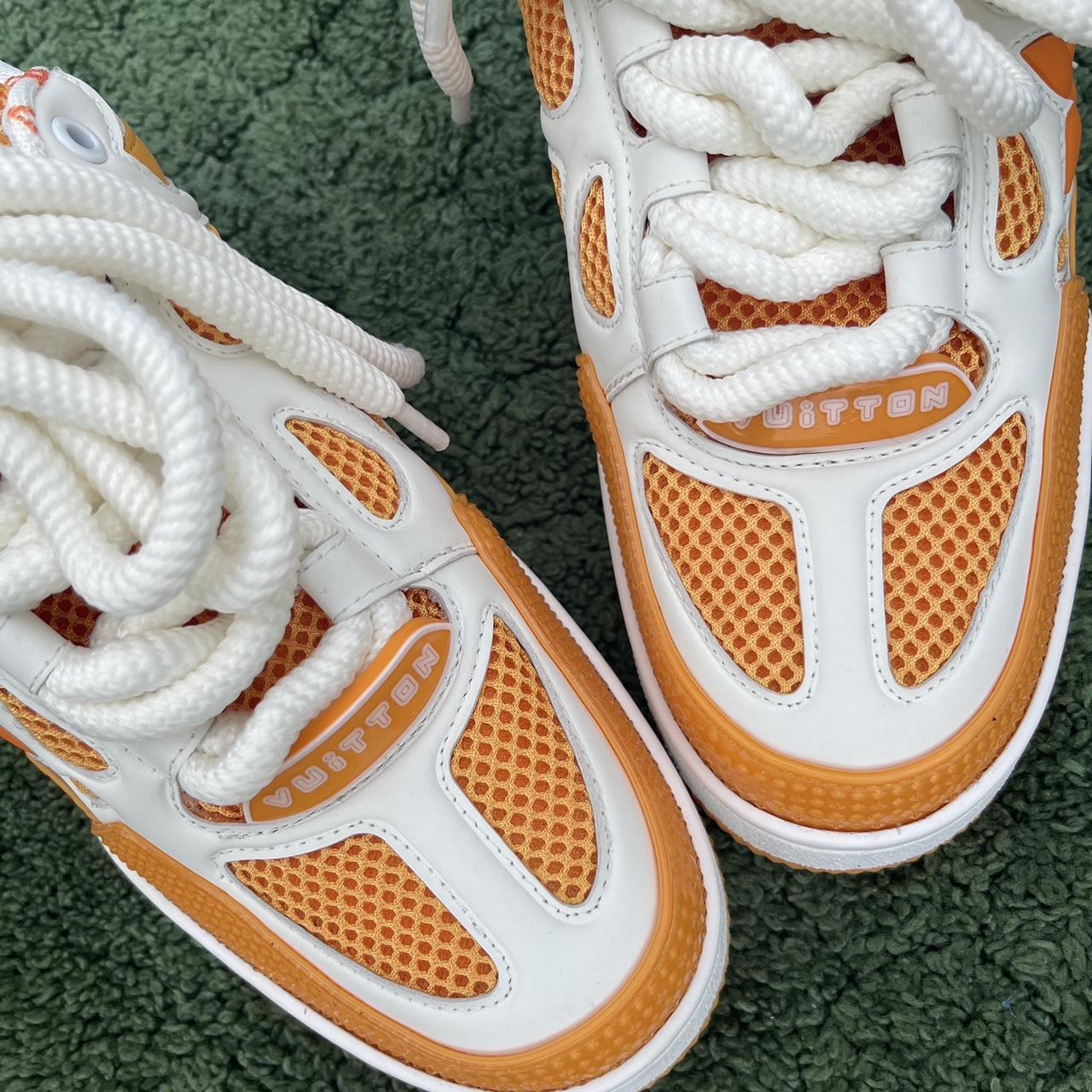 Authentic Louis Vuitton sneakers. New shoelaces and - Depop