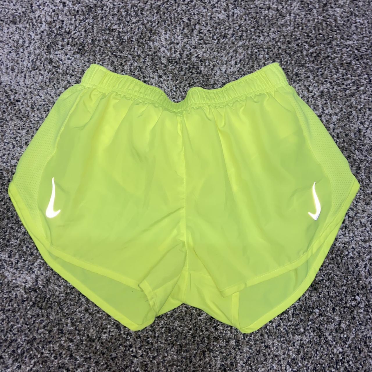 mens nike neon shorts