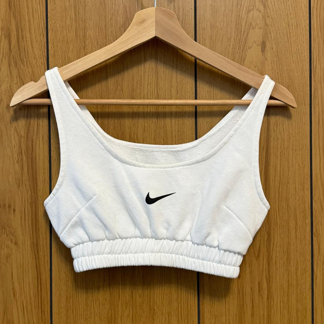 nike fleece bra