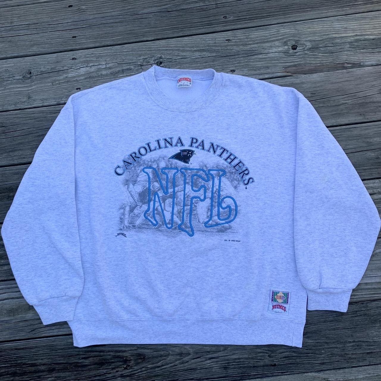 Vintage 90s Carolina Panthers NFL Sweatshirt Size Medium – Thrift