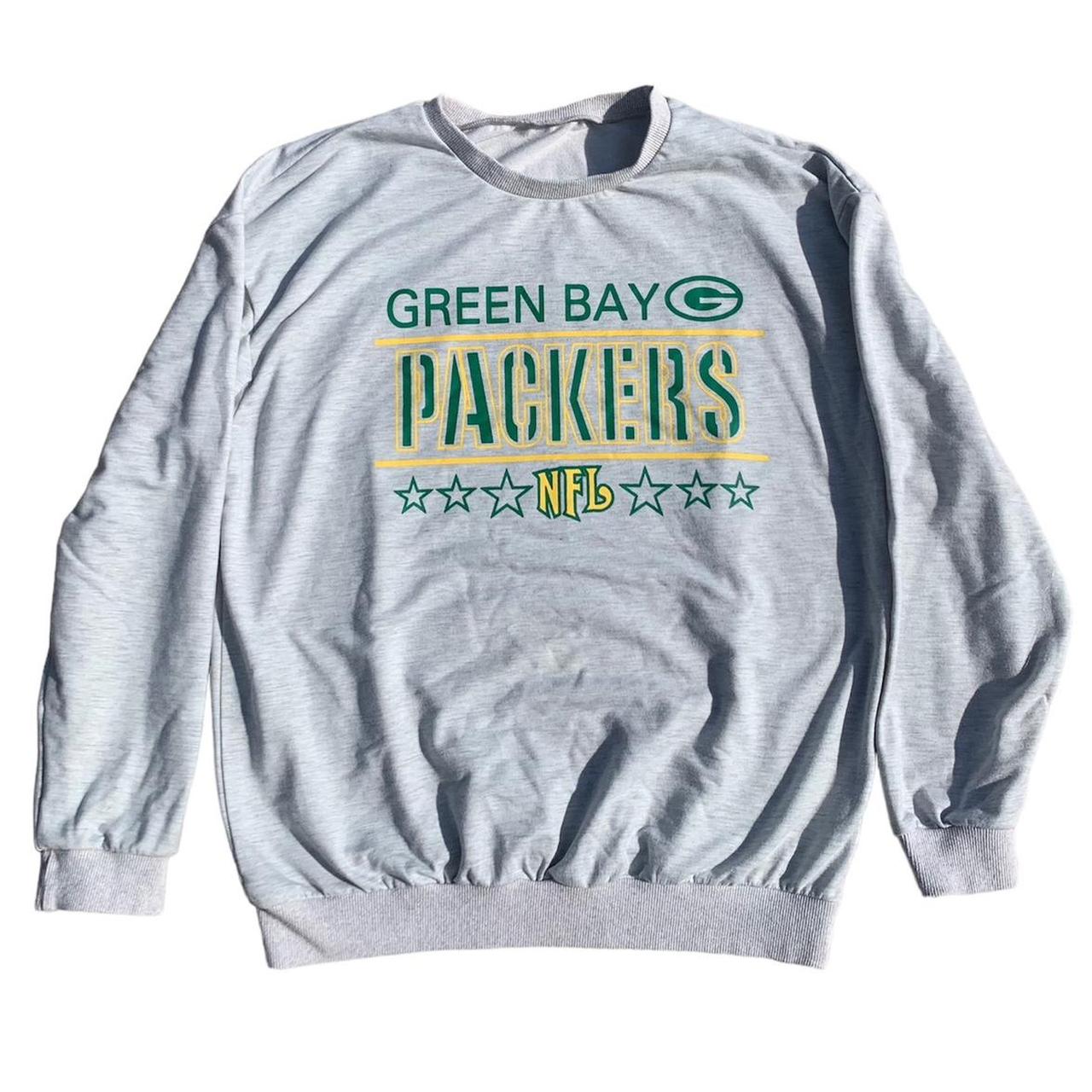 Vintage Y2K Packers NFL Team Apparel Long Sleeve Tee - Depop