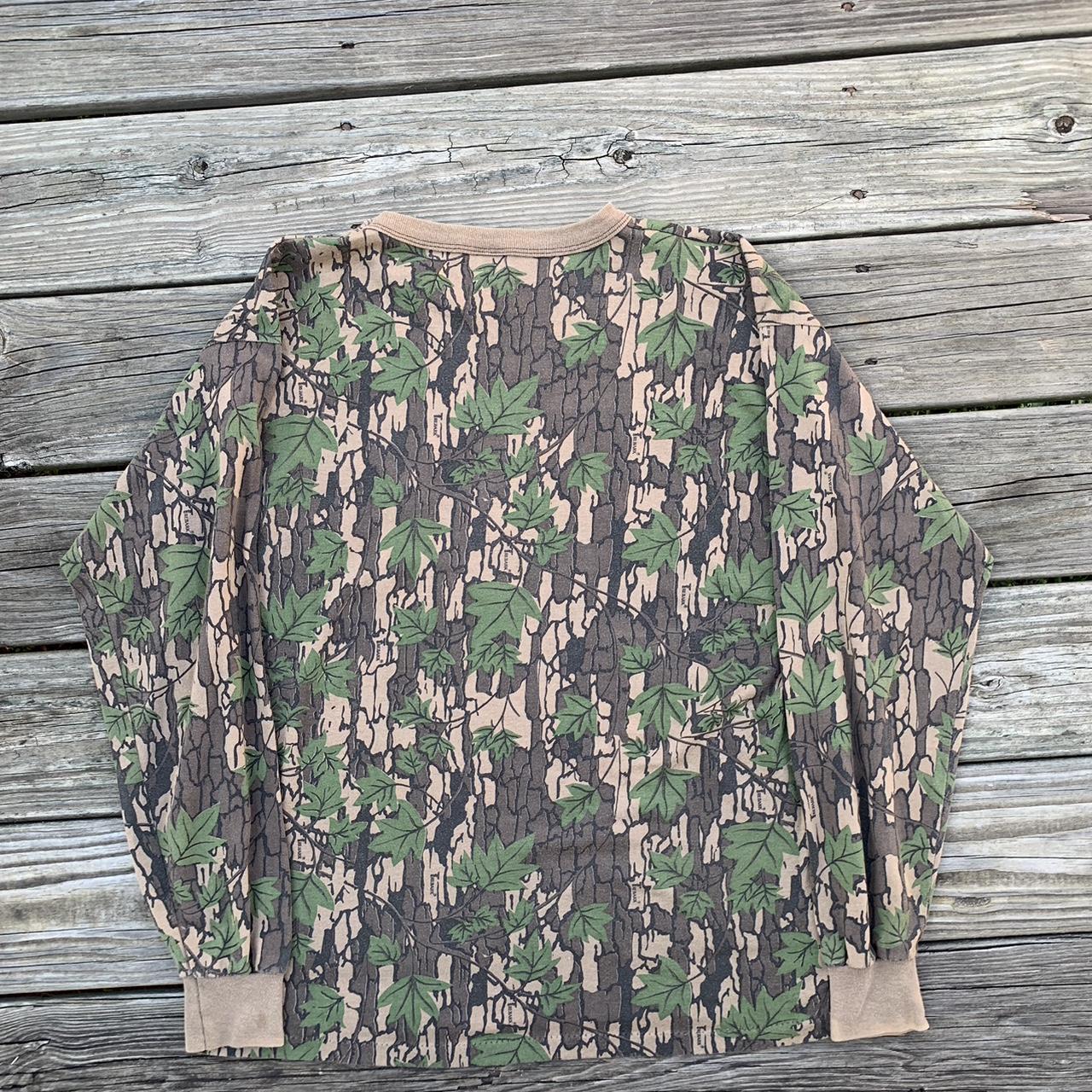 Vintage 1990s Camo Realtree style dairy boy camo... Depop
