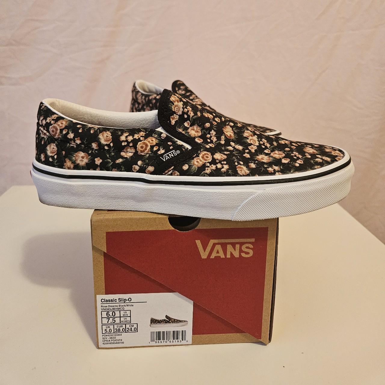 Vans 7.5 womens deals in cm