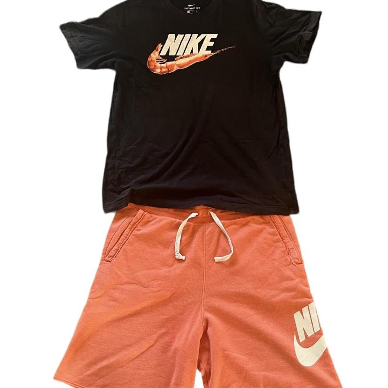 Black and outlet orange nike outfit