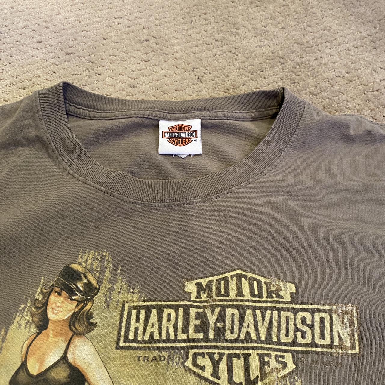 Vintage Huntington Harley Davidson T #y2k... - Depop