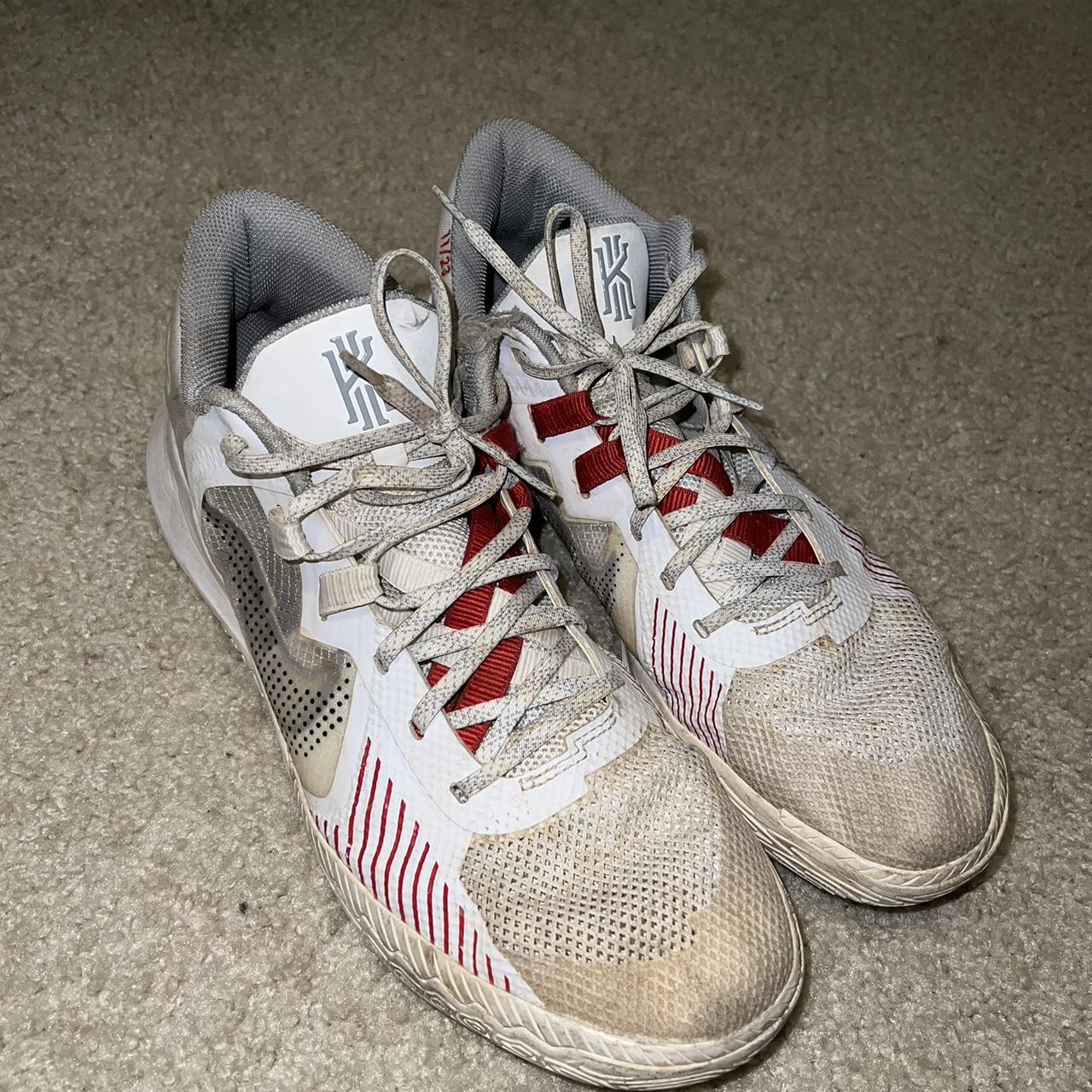 Kyrie Flytrap 5 ‘White University Red’ Pretty beat,... - Depop