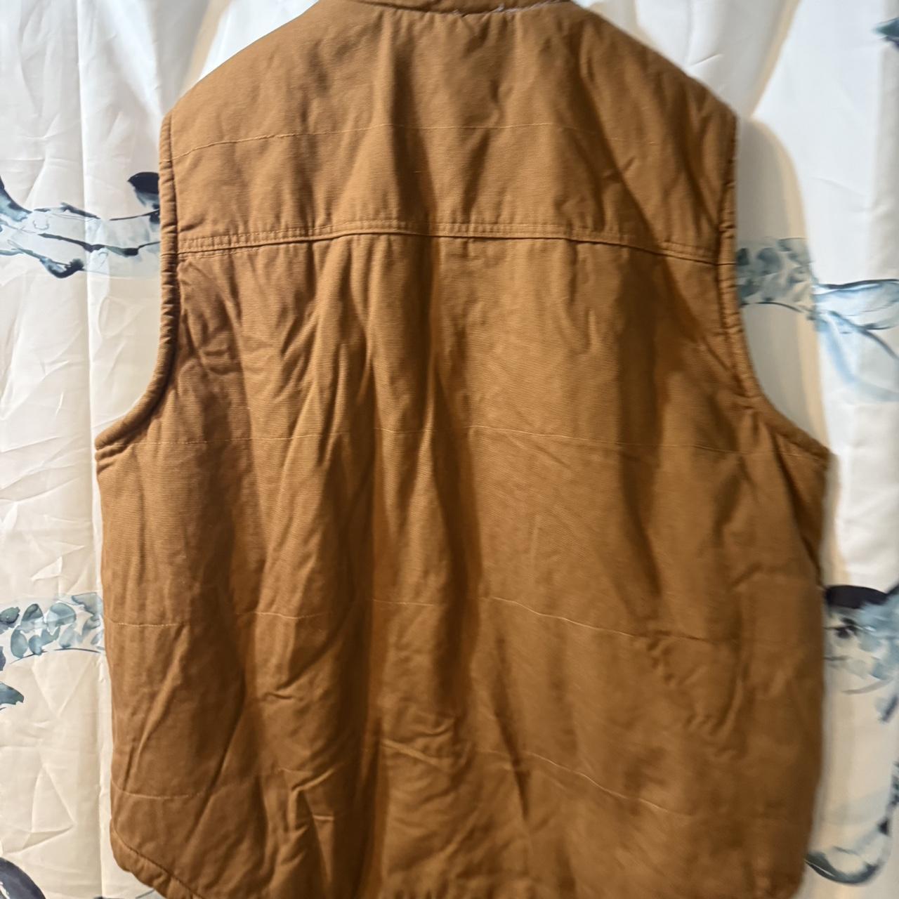 Lee Men's Vest - Brown/Tan - XL – Brown Lee workw… - image 2