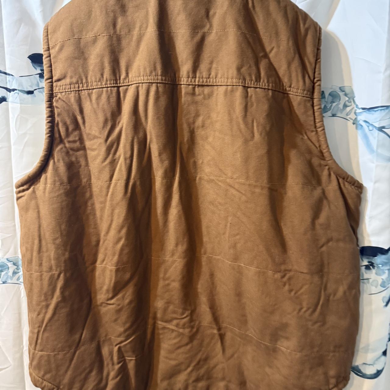 Lee Men's Vest - Brown/Tan - XL – Brown Lee workw… - image 3