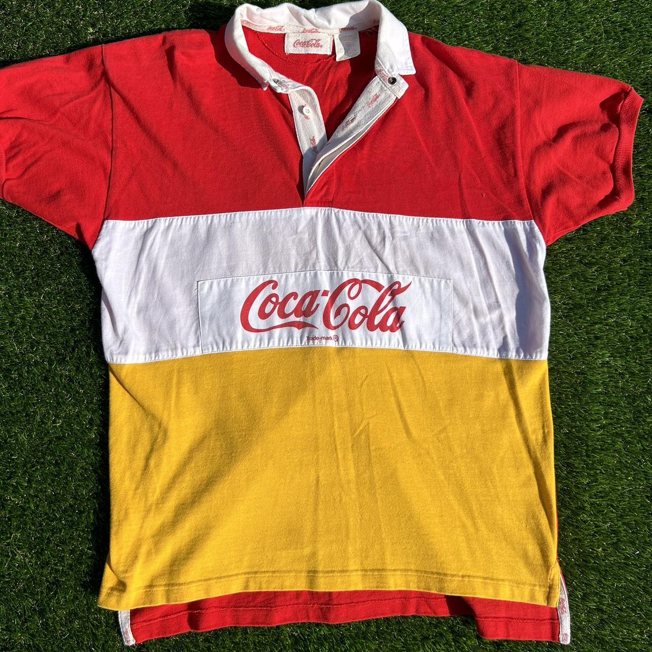 coca cola collared shirts