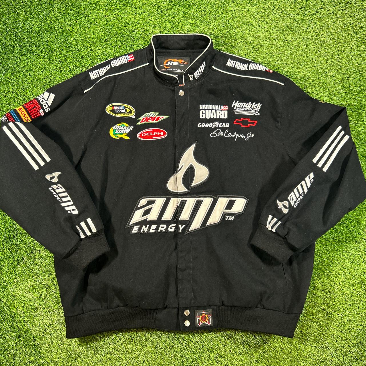 DALE EARNHARDT JR AMP RACING EMBROIDERED JEFF HAMILTON RACING 2024 JACKET