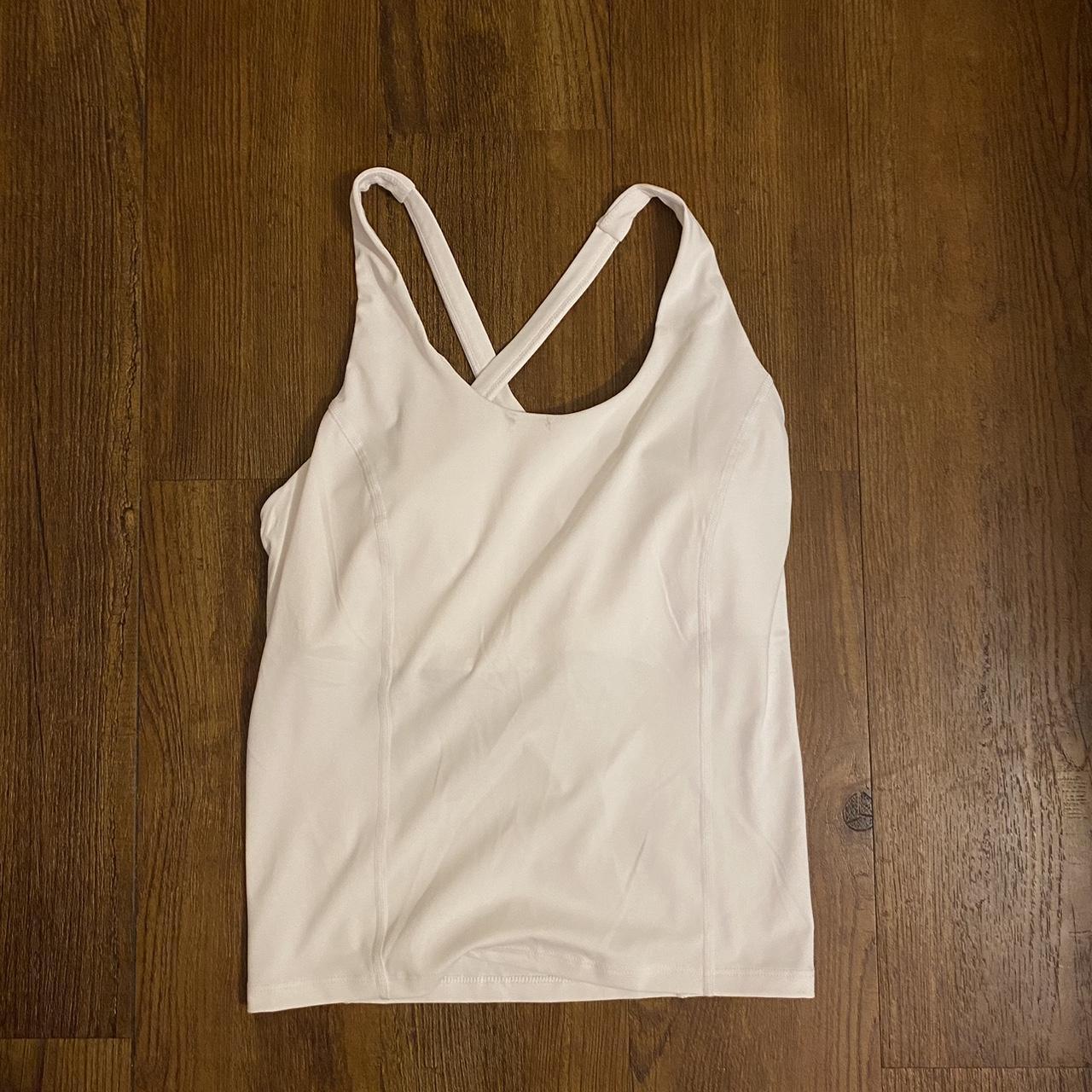 Fabletics Chicago cross front padded tank top Size - Depop