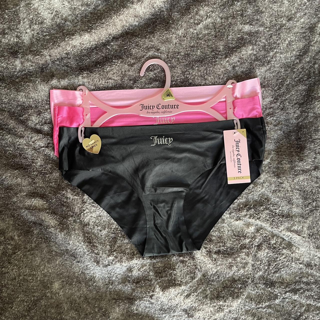 Juicy Couture 3 pack cheeky panties • Cheeky - Depop