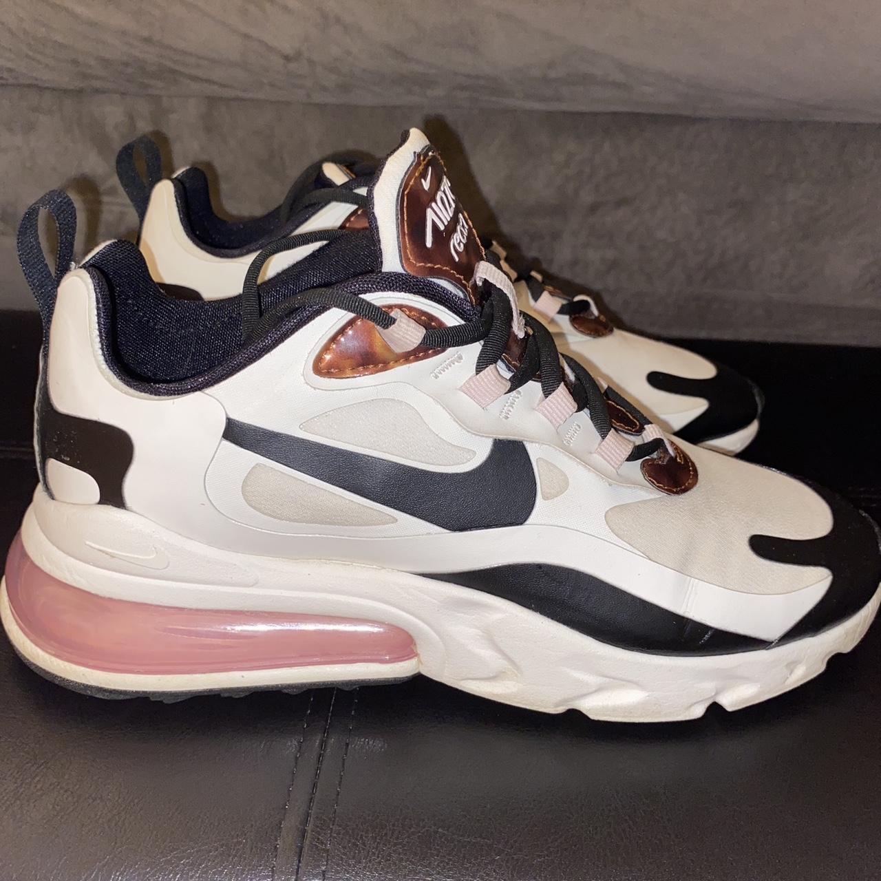 Size 6.5 Nike Air Max 270 React Tortoise Shell . Depop