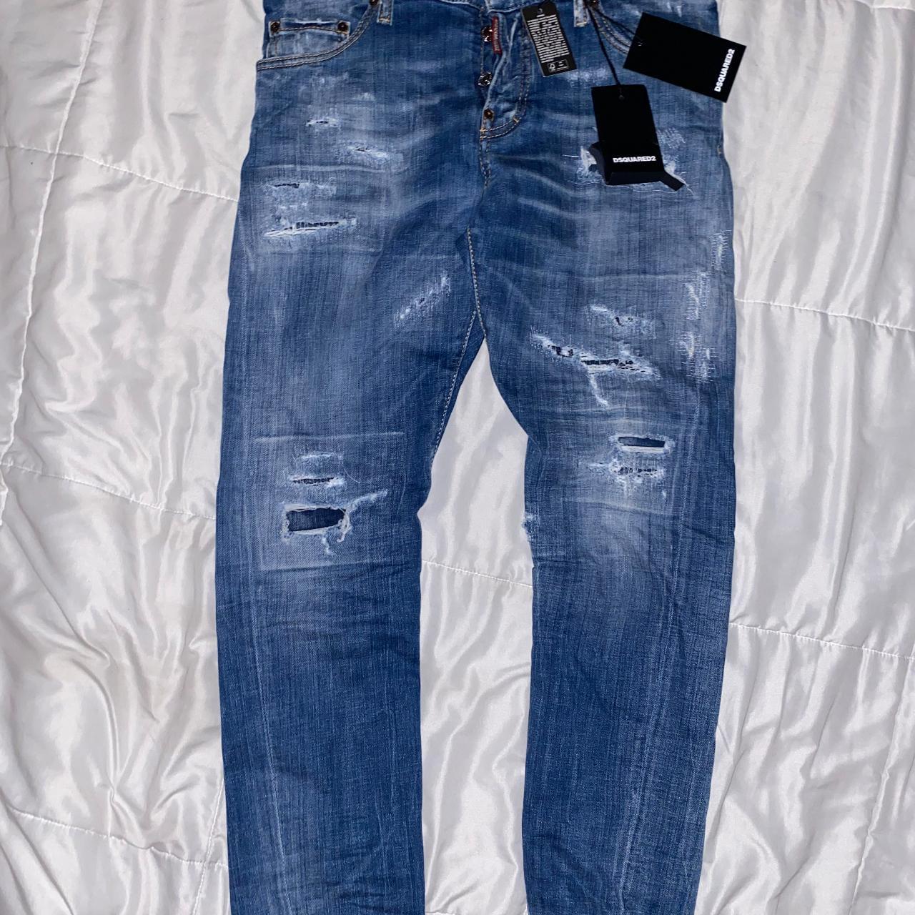 DSquared2 Sexy Twist Jeans Navy Blue S71LB1122 Size:...