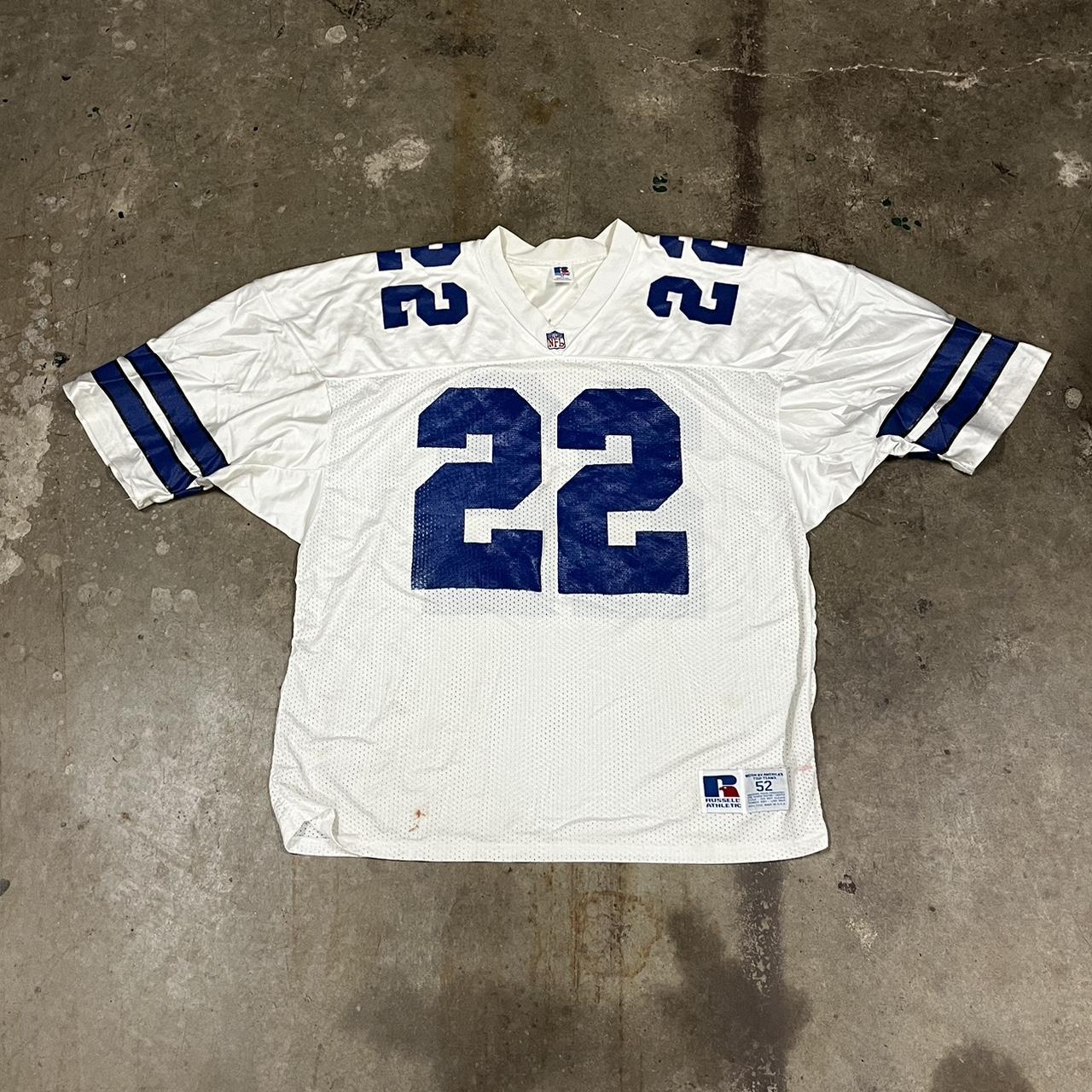 Vintage Emmitt Smith Dallas Cowboys Jersey With No - Depop