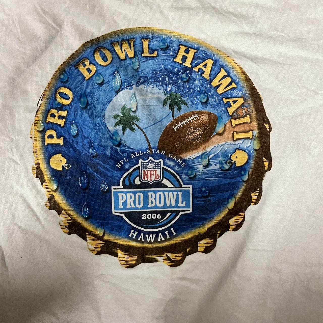 Nfl football pro bowl vintage blue Hawaii t shirt - Depop