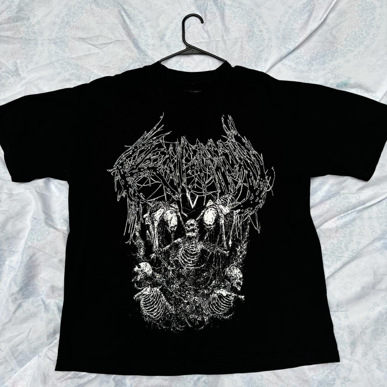 Death Core black and white T-shirt Ken Carson, a | Depop