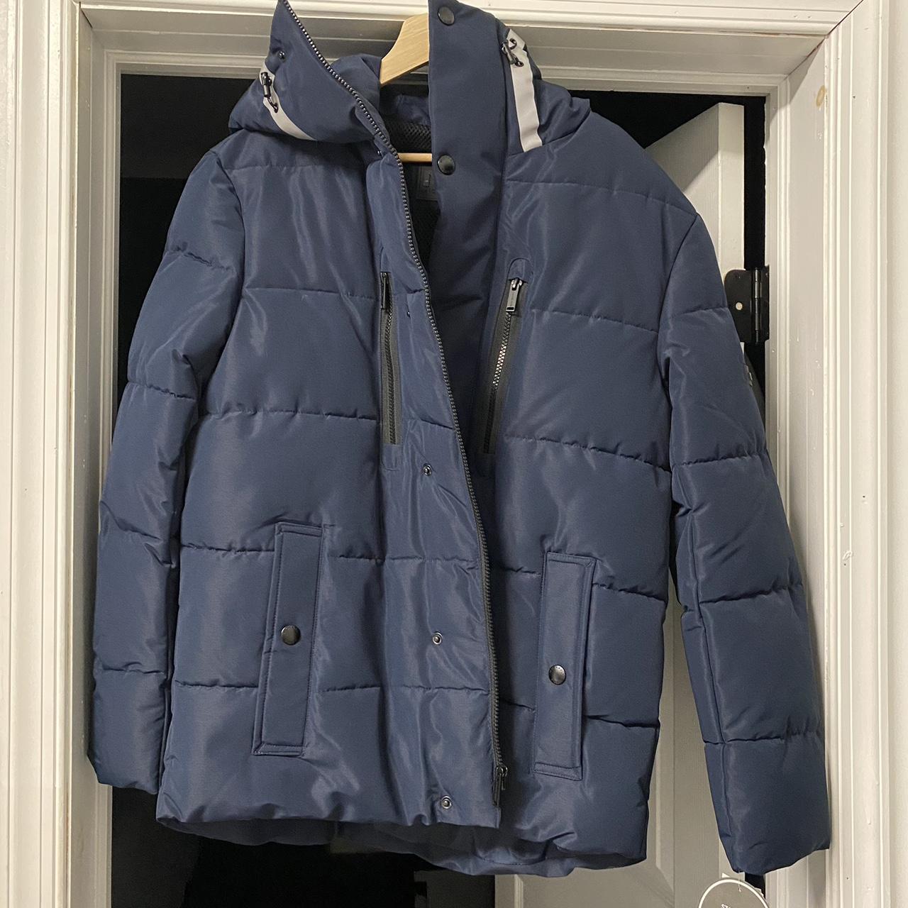 Michael kors deals parka mens navy