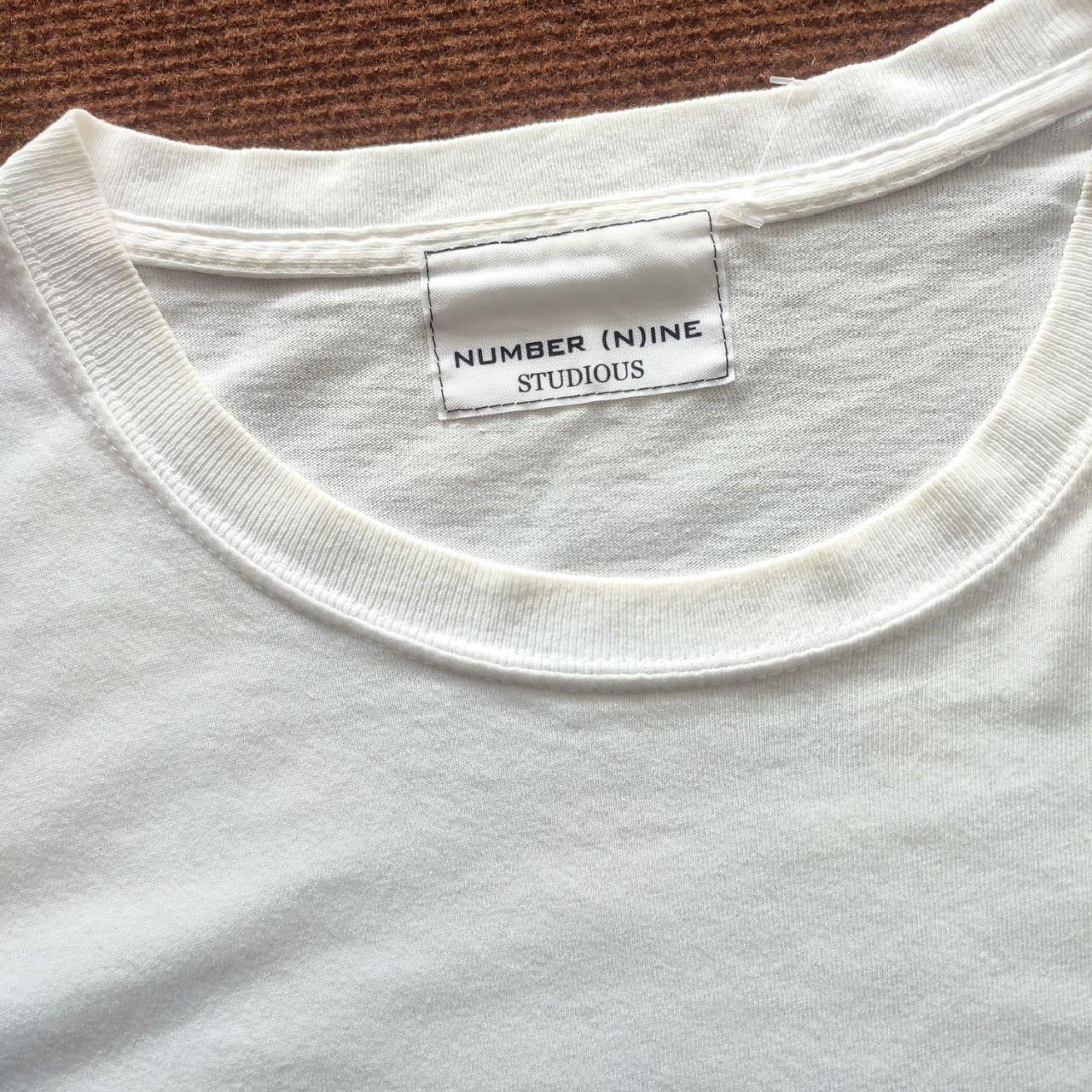 NUMBER (N)INE × STUDIOUS コラボ白シャツ NUMBER (N)INE × STUDIOUS コラボ白シャツ By number nine