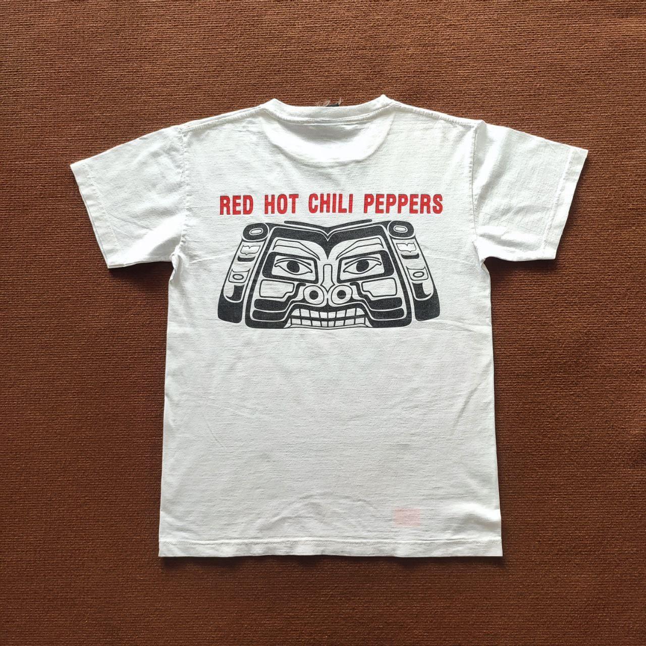 Vintage RED HOT CHILI PEPPERS Rock Band T-shirt All | Depop