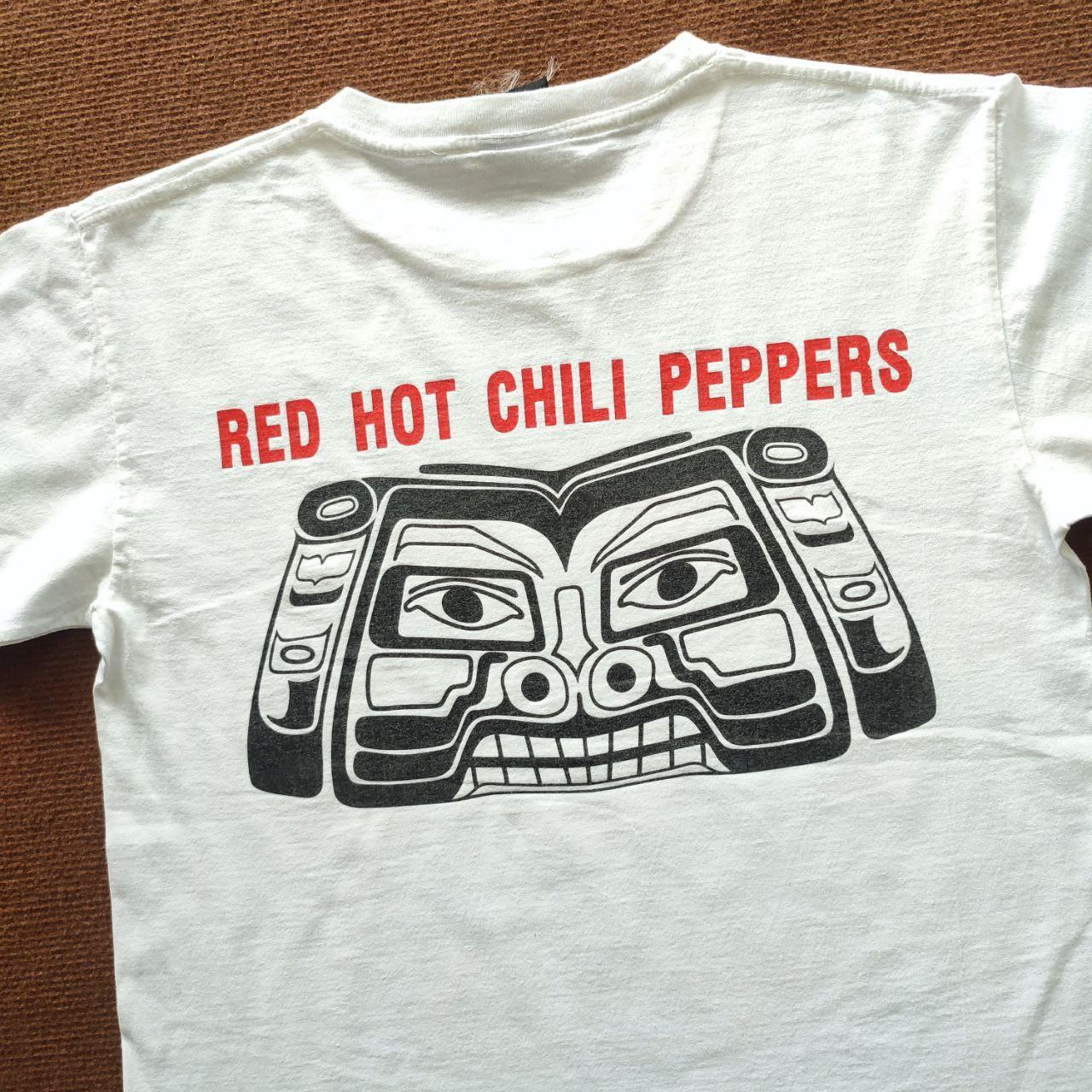 Vintage RED HOT CHILI PEPPERS Rock Band T-shirt All | Depop