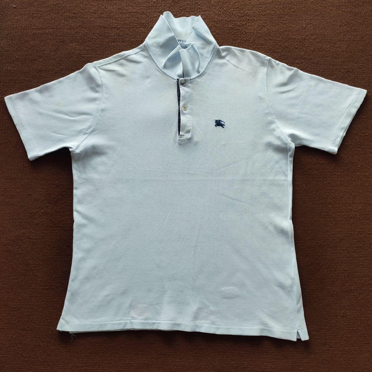 Vintage burberry sales polo shirt