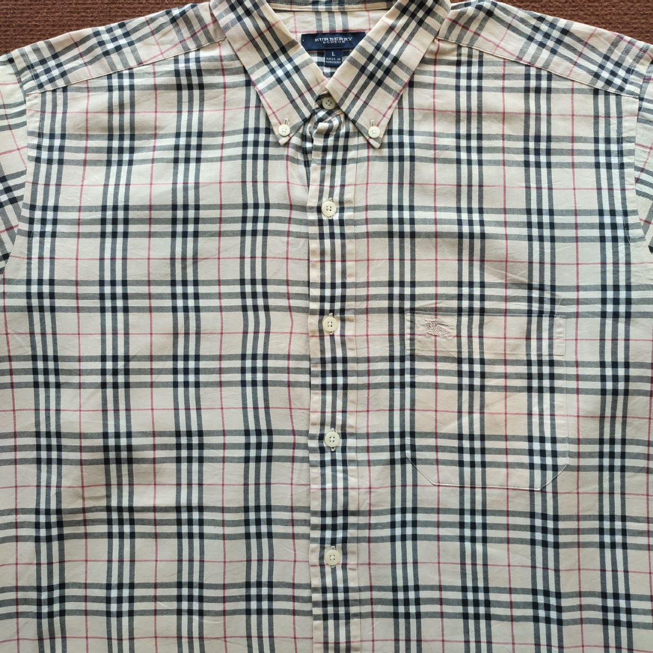 Fake burberry nova shop check shirt