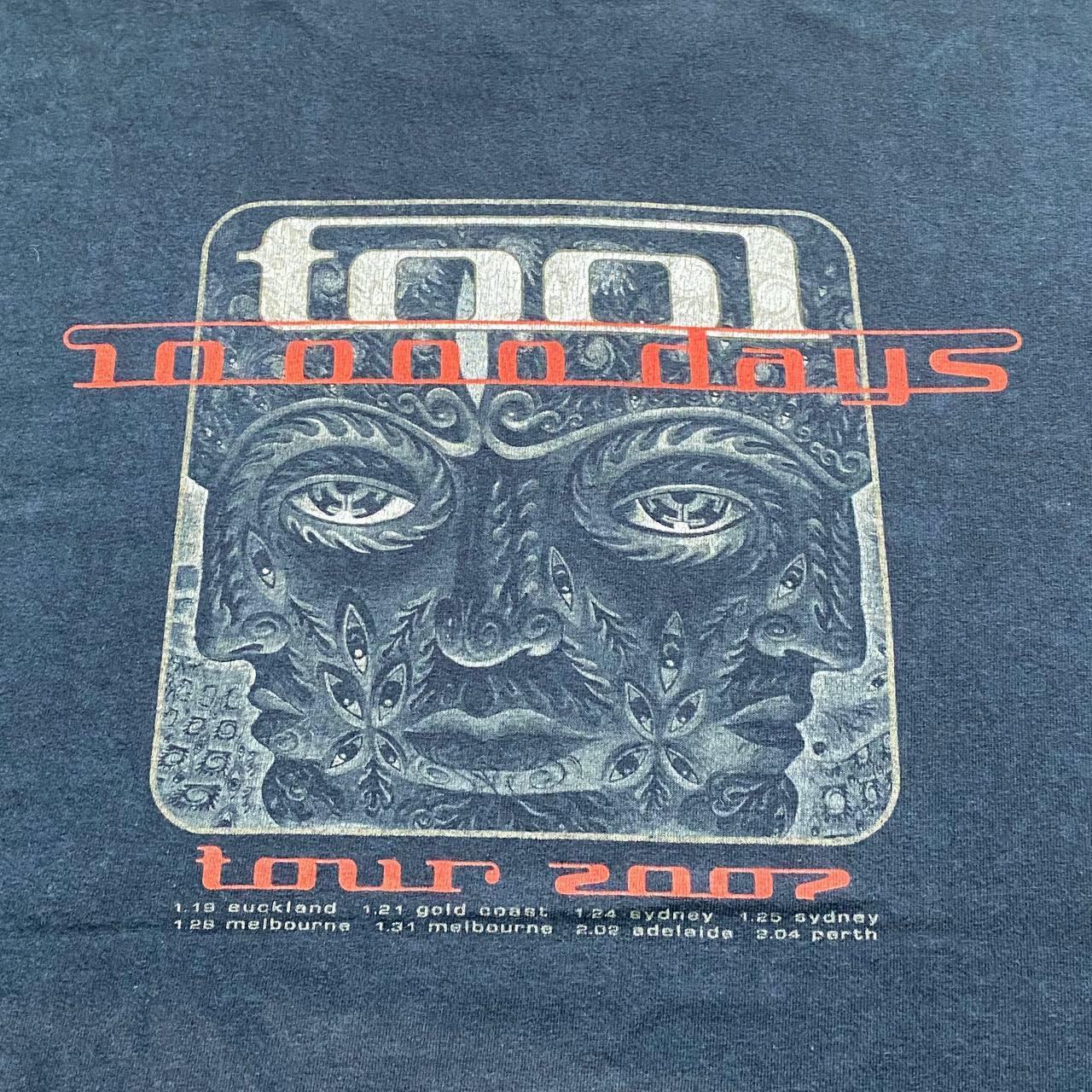 Vintage Tool 10000 Days Tour 2007 T-shirt All | Depop