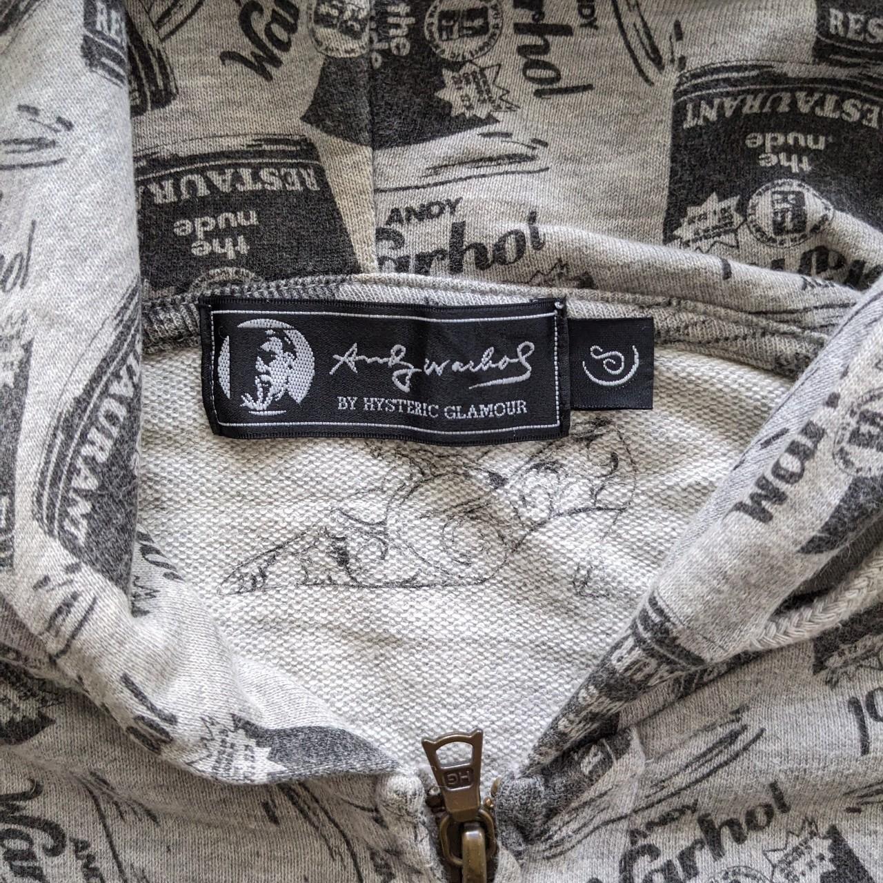 ANDY WARHOL BY HYSTERIC GLAMOUR ジップパーカー Andy Warhol × Hysteric Glamour | Grailed