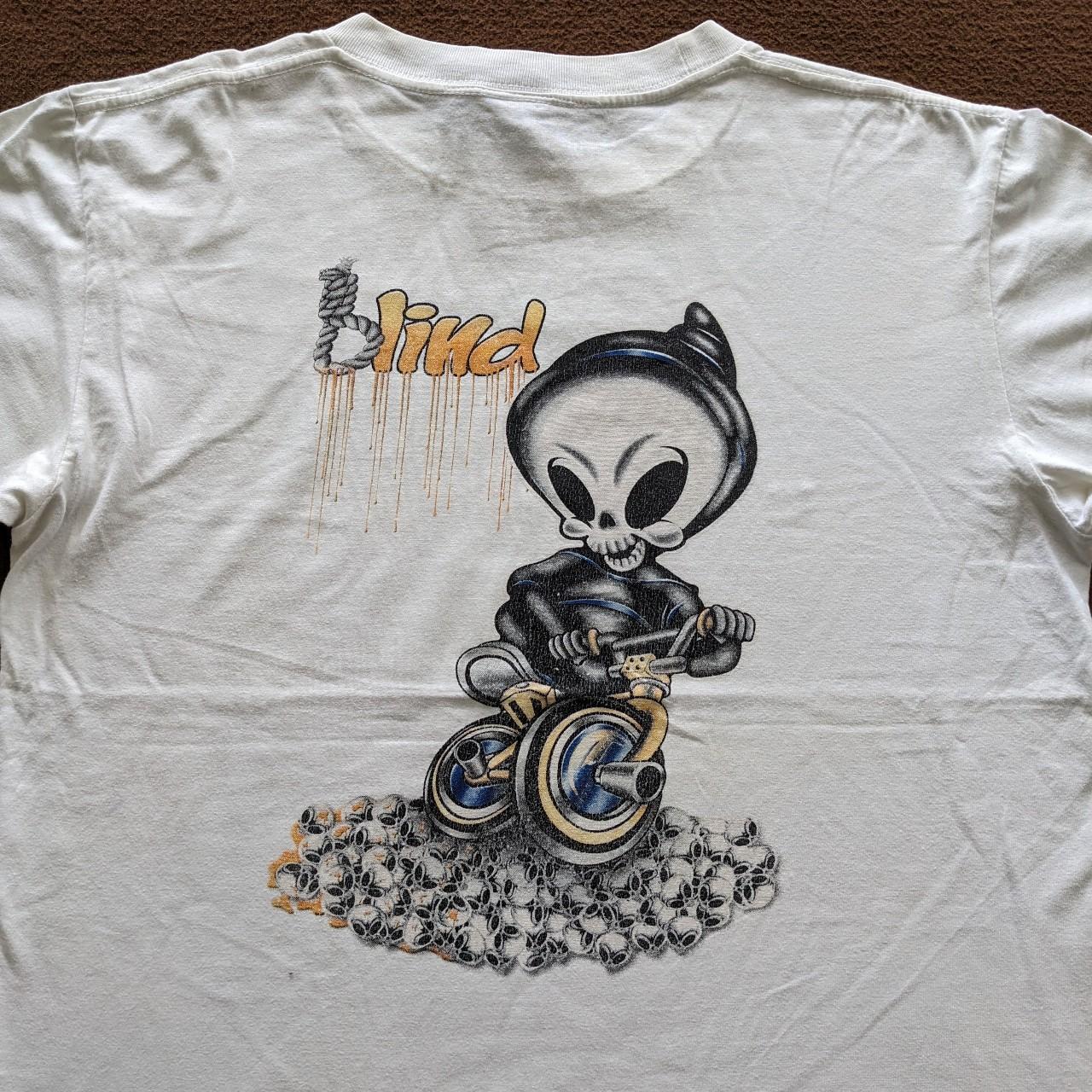 Vintage Blind Skateboards Aliens Phot Streetwear | Depop