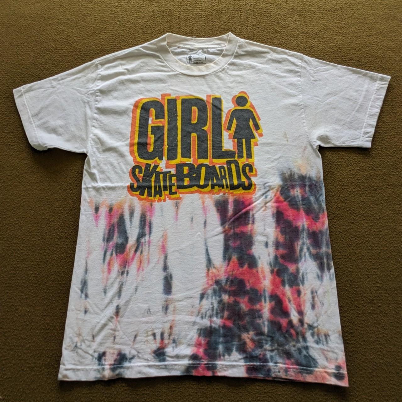 Vintage 90s Girl Skateboards Graphic Shirt Size M | eBay