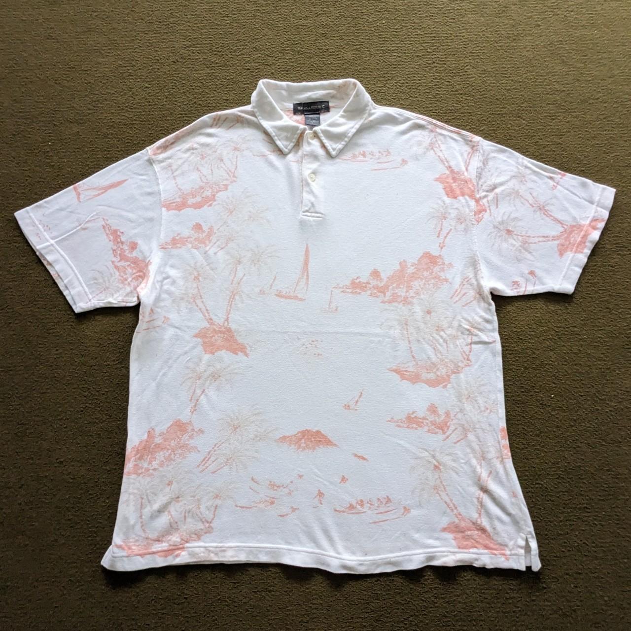 Vintage 90's BANANA REPUBLIC Streetwear T-shirt All | Depop