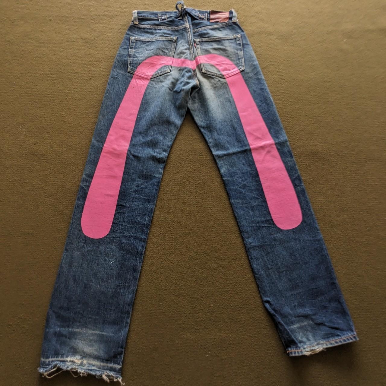 Vintage EVISU Japanese Brand Style Custom Jeans | Depop
