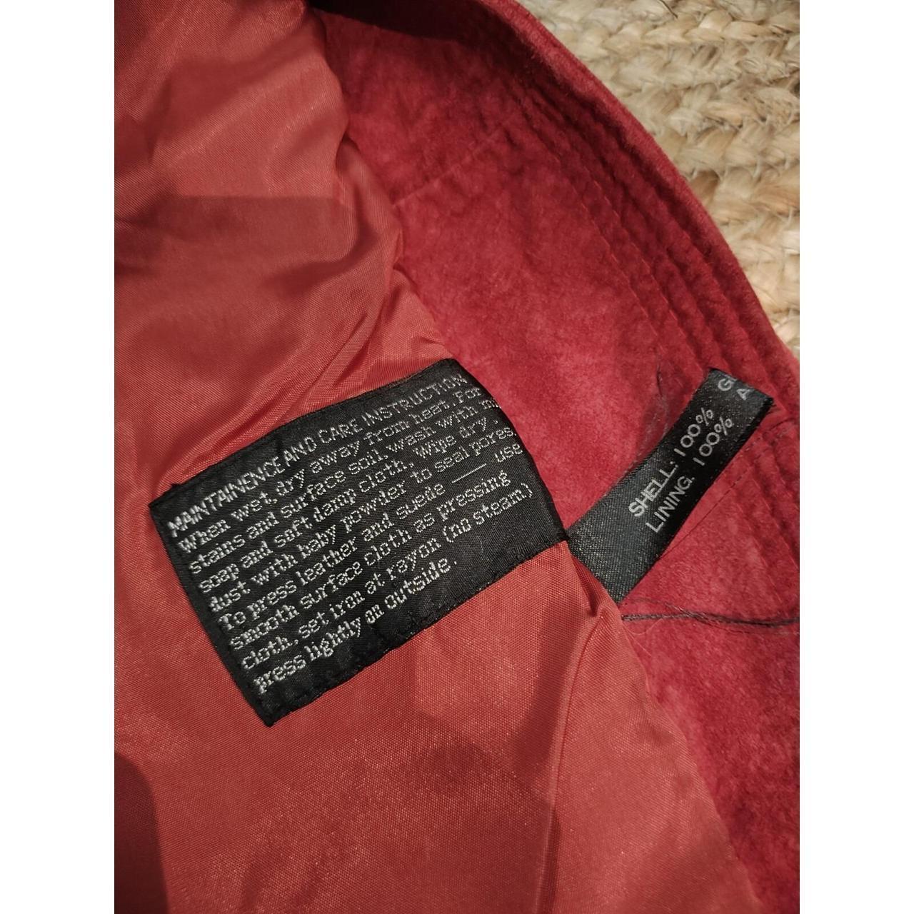 Vintage American Women's Tailored jacket - Red - … - image 2