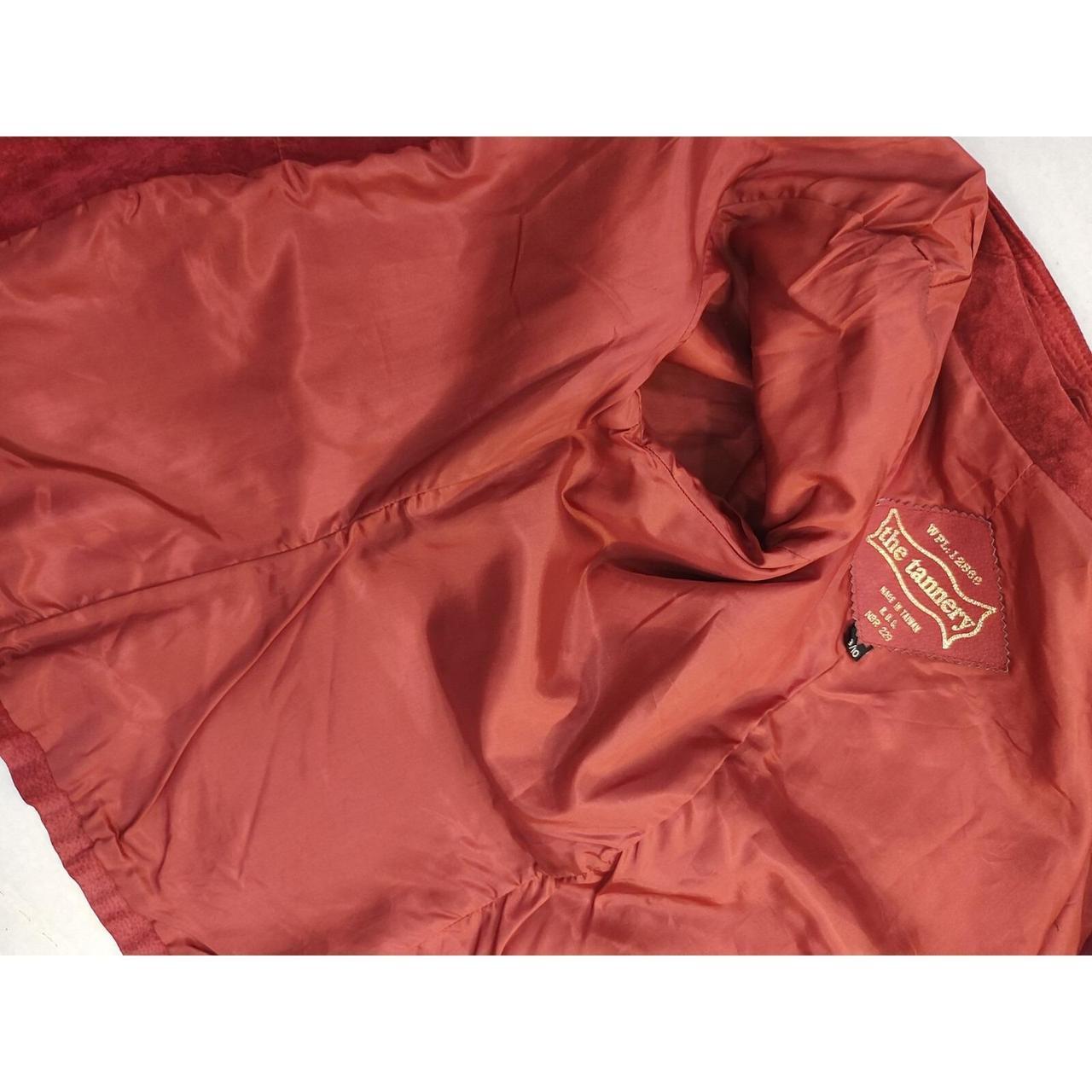 Vintage American Women's Tailored jacket - Red - … - image 5