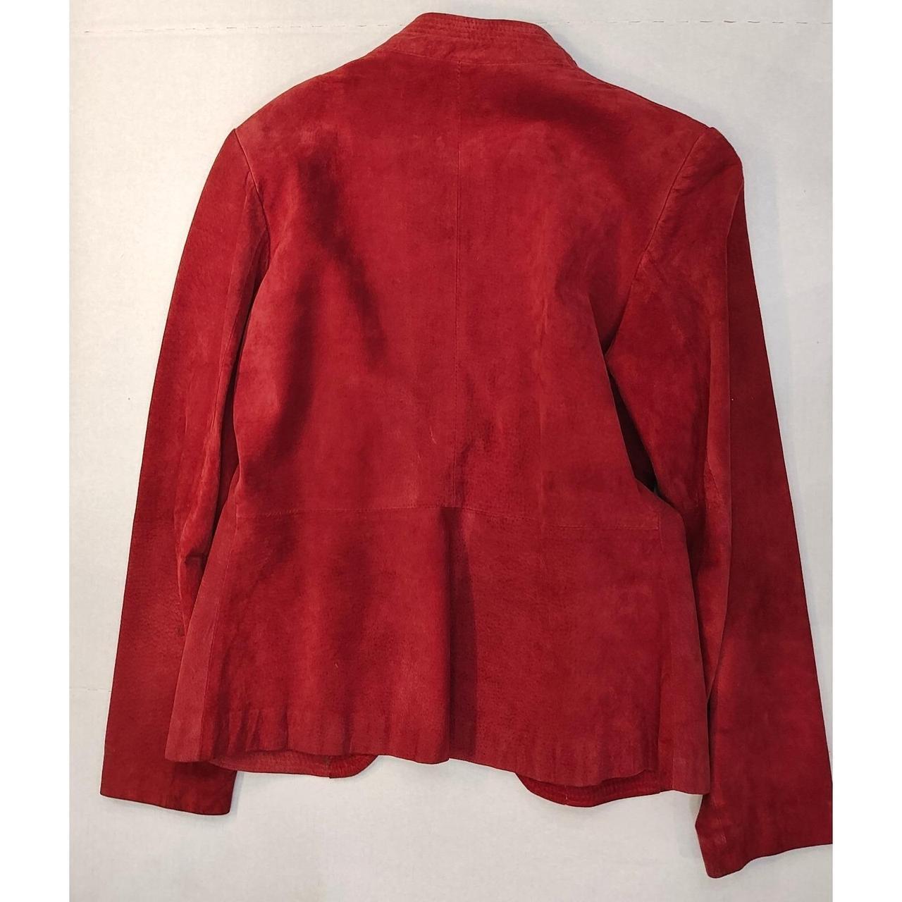 Vintage American Women's Tailored jacket - Red - … - image 4