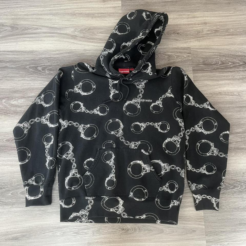 Supreme A W 2017 Handcuffs Hoodie Used but in