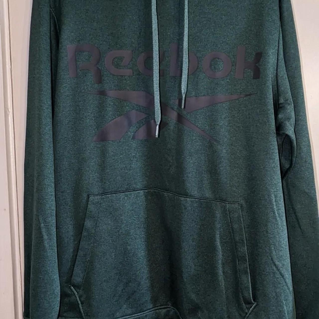 Reebok hoodie deals mens green