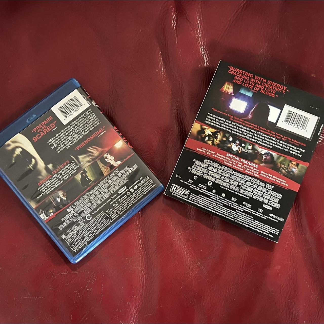 V/H/S PART 1 & 2. On BLURAY. These two movies take... - Depop