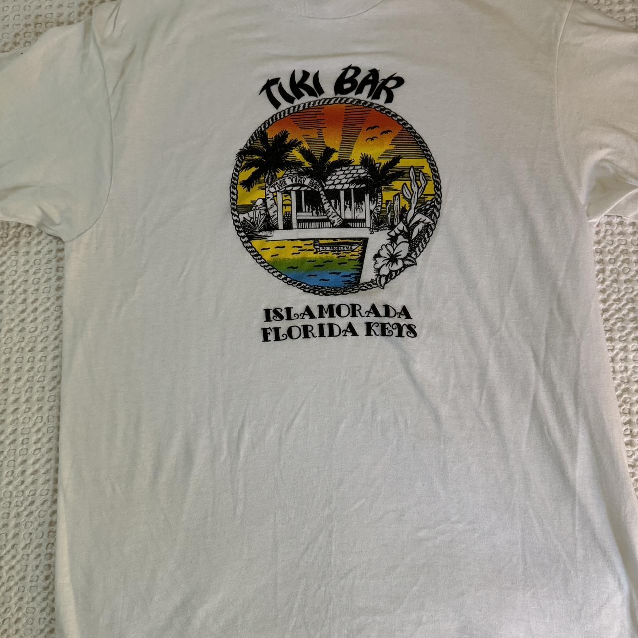 XL t-shirt famous Tiki Bar Islamorada Florida Keys.... - Depop