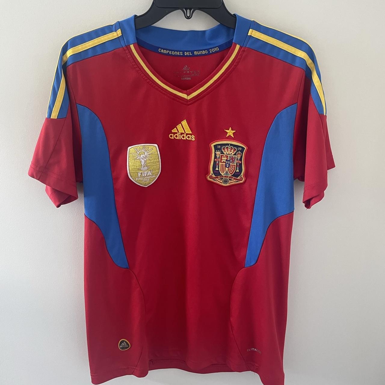 Adidas football shirt Spain Campeones 2010 