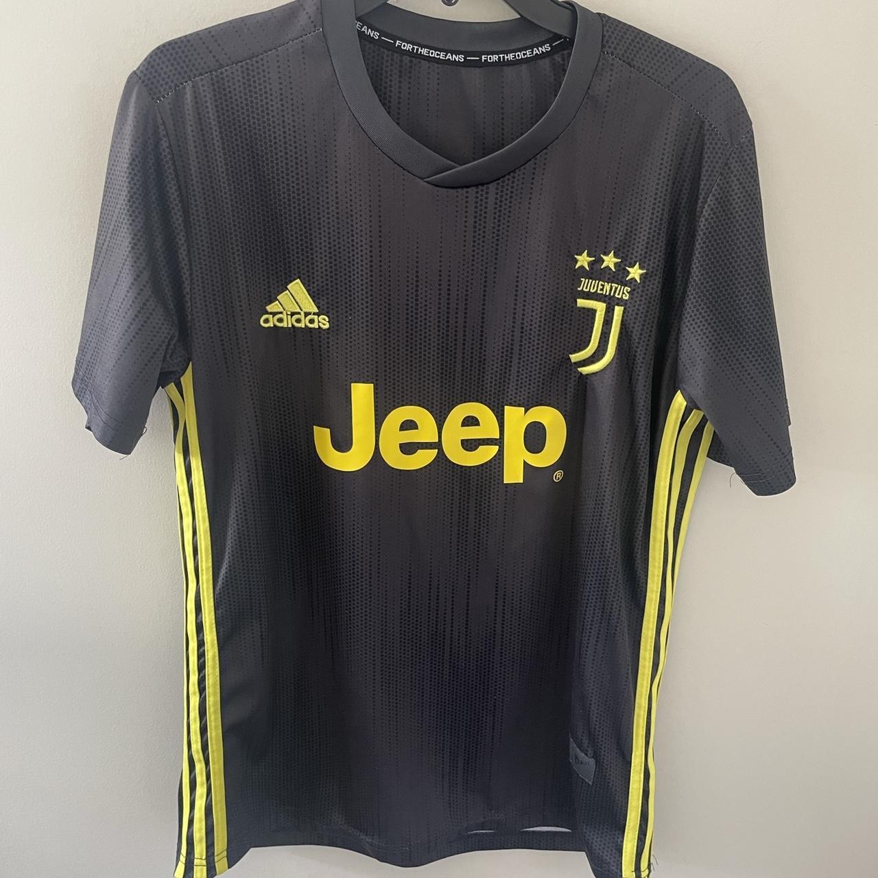 adidas Cristiano Ronaldo Juventus Home Jersey - Youth 2018-19