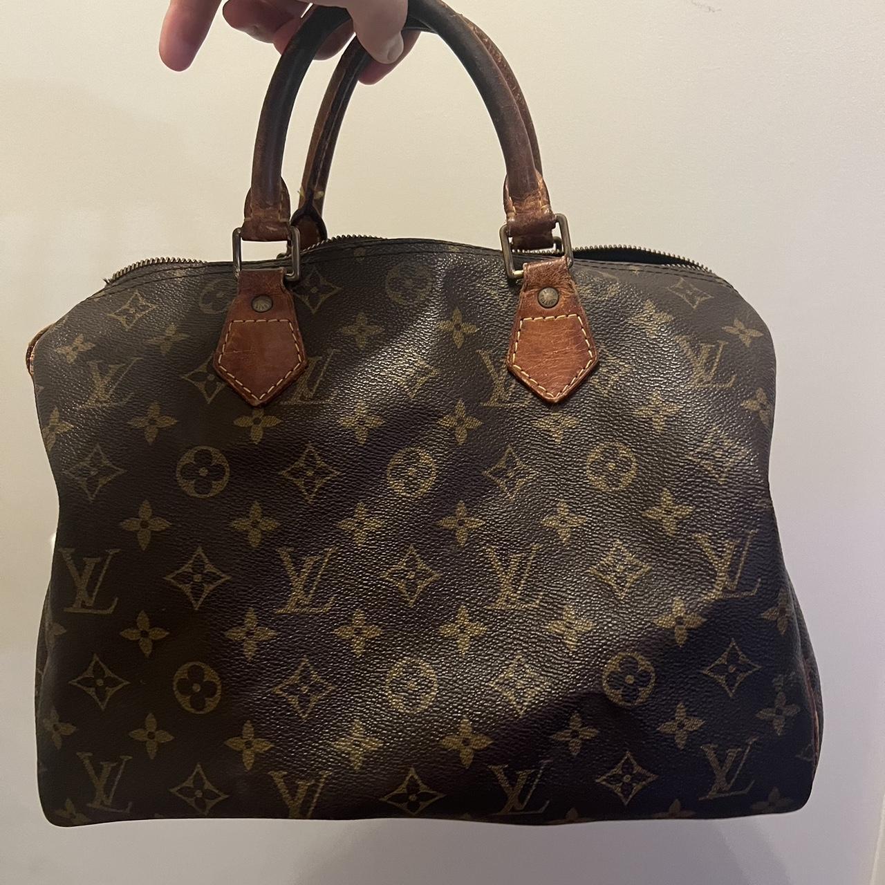 Louis Vuitton mini duffle bag. Great - Depop