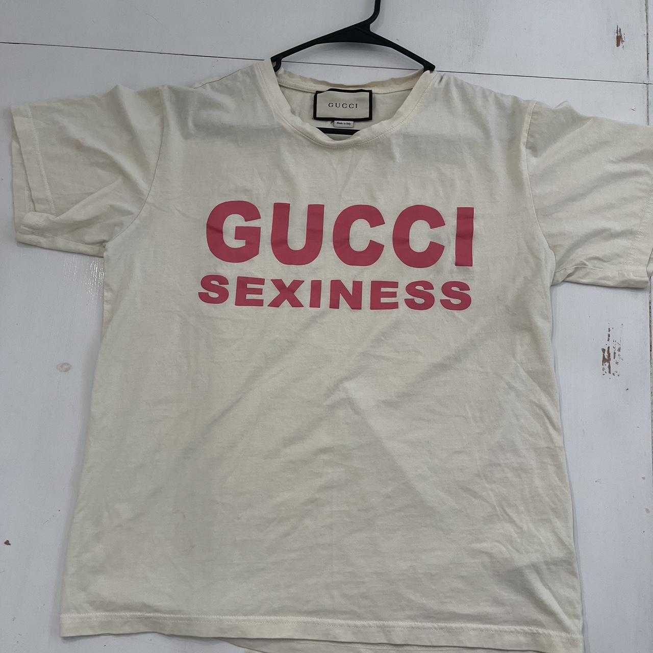 Gucci stretch fit shirt, Gucci Sexiness. Authentic... - Depop