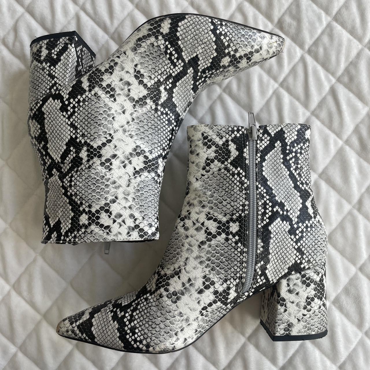 Public desire snakeskin store boots