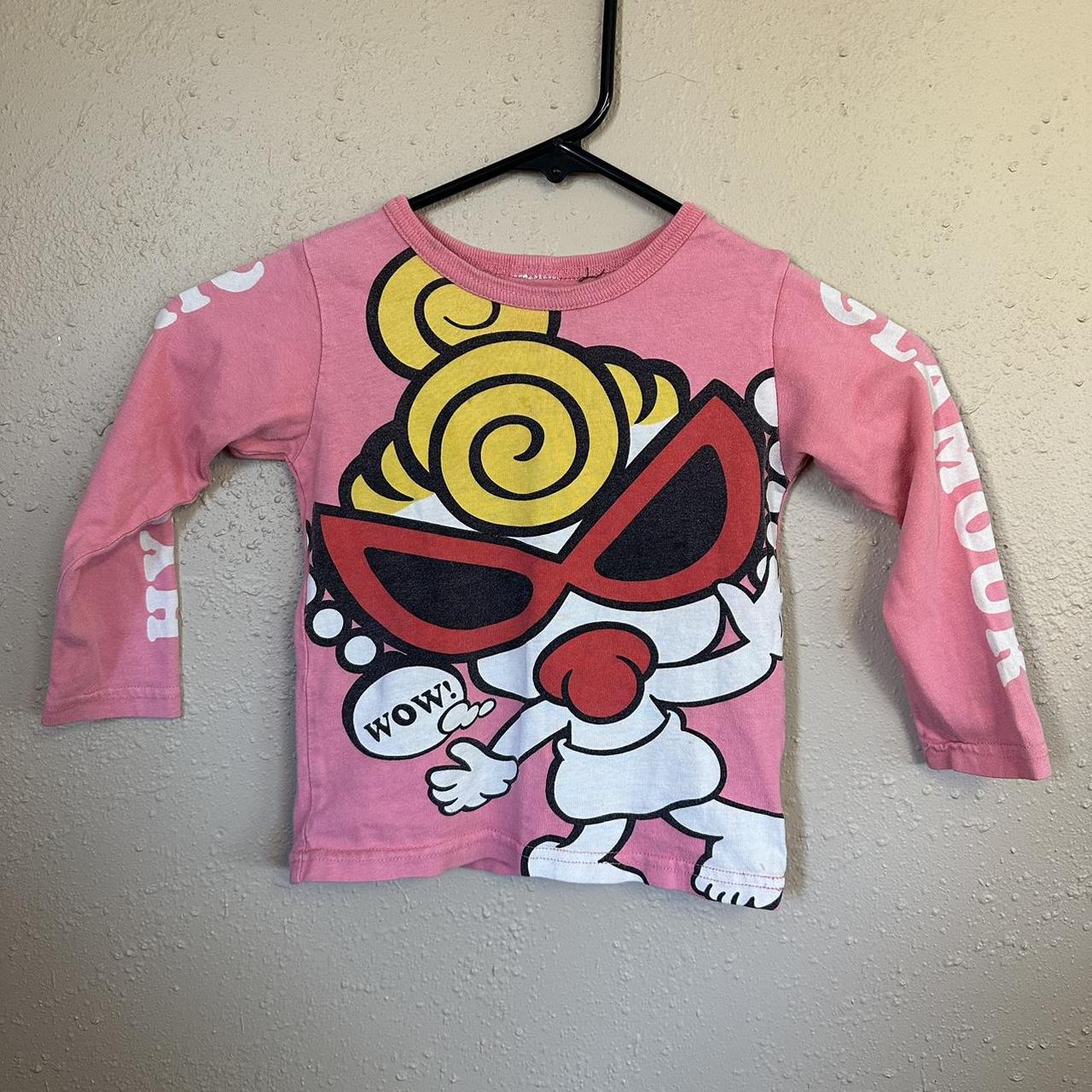 Hysteric glamour pink super cute long sleeve Size | Depop