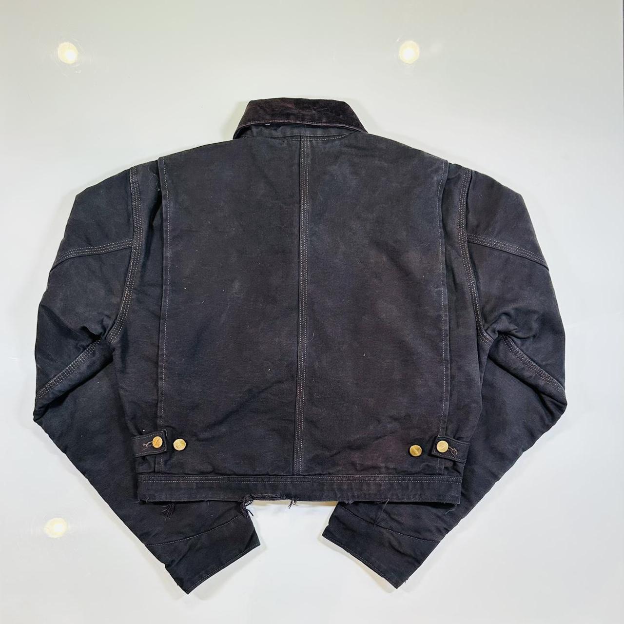Small carhartt jacket. Custom made from altered... - Depop