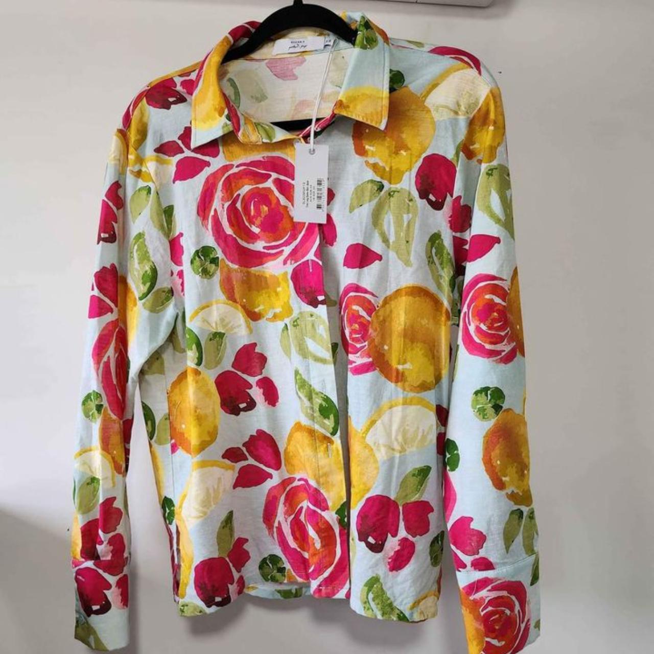 Petal and Pup x Stevenson Fiore Azure Top... Depop